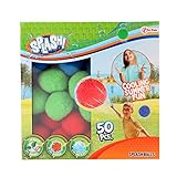 Toi-Toys Wasserbomben Bälle Sets wiederverwendbare Wasserbälle für Wasserschlacht draußen Wasser-Softball (Ø 4,5 cm - 50 Stück)