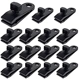 Planenclip Zelte Clip Planenspanner Tarp Klemme Plane Befestigungsclips für Zelt Boots Abdeckplanen Sowie Sonnensegel und Werbebanner 15ST