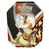 Pokemon Tin-Box 95 | Flamara 45349 Sammelkarten-Spiel | Trading C