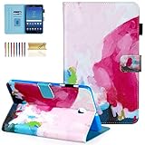 Galaxy Tab A 8.0 2018 SM-T387 Hülle, Dteck Slim Fit PU Leder Folio Ständer Case mit Auto Sleep/Wake Smart Cover für Samsung 8 Zoll Tablet Release T387 Verizon/Sprint/T-Mobile 04 C