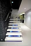 SkyStairs ® - Statuario Altissimo - Freitragende Treppen - Schwebende Treppen - Innovative - Modern und Zeitlos G