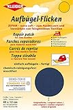 Kleiber + Co.GmbH Aufbügel-Flicken Zephir, dunkelblau, dunkelgrau, ca. 40 cm x 12