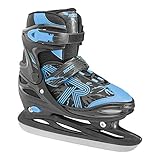 Roces Jungen Jokey Ice 3.0 Boy Schlittschuh, Black-Astro Blue, 38-41