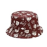 PcLeam Unisex FischerhüTe Fischerhut FishermüTze Sonnenhut Hut SonnenmüTze Strandhut Draussenhut Faltbarer Reversibel Sonnenschutz Freizeit Komfortables Sommerhut Outdoor H