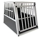 Carparts-Online 29952 Alu Hunde Tier Reise Auto Transport mit Tür Box