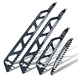 Säbelsägeblatt, Hartlegierter Stahl Metall Holz- und Steinsägeblattzubehör Porenbeton-Säbelsäge zum Schneiden von Porenbeton, Holz, Rotem Backstein, Zementplatten usw.(455mm)