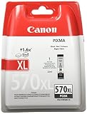 Canon Tintenpatrone PGI-570 XL PGBK - schwarz black 22 ml für PIXMA Drucker ORIGINAL