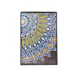 Ocobudbxw Notizbuch Kreatives DIY Diamant Malerei Speziell geformtes Notizbuch Tagebuch Buch A5 Stickerei Kreuzstich Handwerk Geschenk