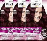 Poly Palette Perfect Gloss Color 389 Rubinrot - 3er Pack