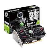 MAXSUN NVIDIA GEFORCE GTX 1050Ti Transformer ITX 4G Video Display Grafikkarte GPU 4GB GDDR5, Mini ITX Design, DisplayPort, HDMI, DVI-D, Einzellüfter-Kühlsy
