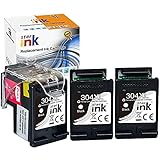 starink 304XL Remanufactured Druckerpatronen für HP 304 304 XL Kompatibel für HP DeskJet 5030 5010 5032 5020 2630 2620 2622 2632 2633 2634 3720 3730 3733 3735 Drucker (3 Schwarz)