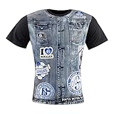 FC Schalke 04 Kids Kutte T-Shirt (140, Multi)