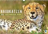 Raubkatzen: Geschmeidige Jäger (Wandkalender 2022 DIN A3 quer)