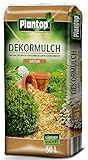 Rindenmulch Dekor 50 Liter natur Deko Mulch Garten Dekormulch Plantop