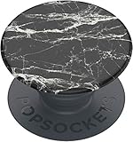 PopSockets: PopGrip Basic - Ausziehbarer Sockel und Griff für Smartphones und Tablets [Top Nicht Austauschbar] - Mod Marble Black