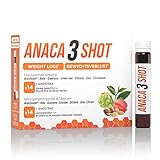 Anaca3 Shot Gewichtsverlust (1) – Verbrennt Fett & macht schlank (2) – Packung mit 14 Trink Shots – 25 ml pro S