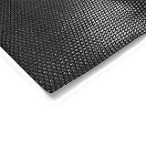 Zelsius Solarfolie, eckig | 8 x 5 m | schwarz | 400µ | Noppenfolie, schwimmend | Poolabdeckung, Solar Folie für Pool, Solarplane, Thermoplane, Wärmefolie, Poolsolarp