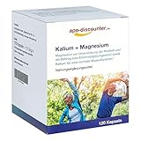 Kalium + Magnesium Kapseln von apo-discounter 120 stk