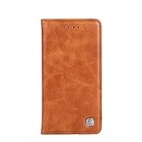Hongjian Schutzhülle für Samsung Galaxy J3 2017 SM-J330F/DS Flip Magnetic Buckle Dual Card Holder Stand for Viewing Movies, Leather, TPU Silikon Sleeve Case Cover 2