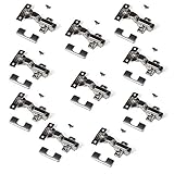 10 x Topfband Clip 110° Stahl vernickelt innenliegender Anschlag Automatikscharnier mit Schließautomatik und Dämpfer Scharnier Schrankscharnier Türscharnier Topfscharnier von SO-TECH®
