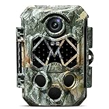 Wildkamera, 4K 32MP Wildkamera mit SD Karte 32GB Infrarot-Nachtsicht Jagdkamera IP66 Wasserdicht, 120°-breite Winkelerfassung