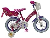 Minnie 12 Zoll Fahrrad Mouse Stahlrahmen Kinderfahrrad Disney Maus 31226