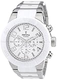 Festina Unisex Chronograph Quarz Uhr mit Edelstahl Armband F16576/1