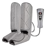 RENPHO Beine Massagegerät, elektrisches Fußmassagegerät für Beine, Waden und Füße, Kompressionsmassage mit 5 Modi und 4 Intensitäten, für Hause, Büro und Reise geeig