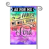 FANDEER Crazy Dogs Live Here Do Not Knock They Will Bark Gartenflaggen, dekorative Outdoor-Flaggen, einfach und leicht, 30,5 x 45,7 cm, doppelseitig