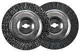 Original Einhell Ersatzbürsten Stahl und Nylon (Fugenreiniger-Zubehör, Ersatzbürsten-Set passend für Einhell Akku- und Elektro-Fugenreiniger; 1x Stahlbürste, 1x Nylonbürste)