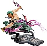 Anime One Piece Figur Roronoa Zoro Drei Messer Big Thousand World WA No Kuni Anime Figur Welt Dekoration Sammlerstück Animationen Charakter M