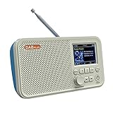 Digitaler Radio-Wecker, 6,1 cm Vollfarbbildschirm, digitales FM-Radio, multifunktionaler Wecker, Radio mit Bluetooth-Audio-Play