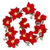 Kunyun Gartenblüte, Rattan, rote Blume, Obst, Fee, Rattan, wasserdicht, 2