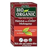 Indus Valley BIO Organic Mahagoni Henna Haarfarbe - 100% rein und natü