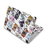 BIJIHUA Folie Sticker Skin Universal Planet Laptop Skin Aufkleber 13,3' 14' 15' 15,6' 17' Notebook Cover wasserdichte Aufkleb