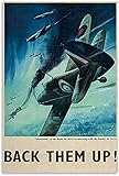 FZSMXH Druck Auf Leinwand 60x90cm Kein Rahmen Militärgeschichte Kunst Vintage Cover und Bilddruck Modernes Familienschlafzimmer Dek