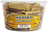 Haribo Goldbären 100 Minibeutel, 1er Pack (1 x 980 g Dose)