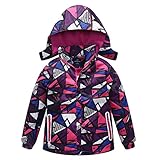 Winter Mäntel Männlich Mädchen Graffiti Druck Wasserdicht Winddicht Warm Sport Hoodie Outdoor Fleece Jacke Baby Kleinkind Kid Zipper Hood Outwear Kind Freizeit Loose Leicht Taschen Jacken Windbreak