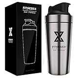 PLC020 700ml Sport Fitness Edelstahl Protein Shaker Eiweiß | Protein Shaker Eiweiss B