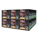 Tchibo Qbo Vorratsbox Caffè Kinyaa Galeras Premium Kaffeekapseln, 144 Stück – 18x8 Kapseln (Kaffee, facettenreich & aromatisch), nachhaltig & aus 70% nachwachsenden R