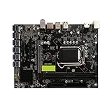 YUYAN BTC Mainboard B250C BTC CPU Miner Motherboard DDR4 12 PCI-E Grafikkarte Unterstützung LGA 1151 GPU Cryptocurrency Mining