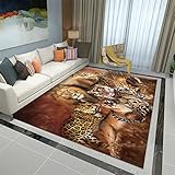 Kunsen teppich fußbodenheizung geeignet Home Fashion Persönlichkeit Zuhause Wohnzimmer Sofa Geometrisches Blumenmuster flokati teppich waschbar brown kinderzimmer deko teppich teppich antirutsch k
