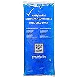 10 Stück 12 cm x 29 cm Kalt-Warm Kompresse Mehrfach kompresse Wiederverwendbar Coolpack Mikrowellen geeignet verschiedene Größen verfügb
