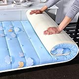 ZUSFUL Folding Futon Matratze Verdickung Tatami Boden Matratze Weich Tragbaren Gästematratze Student Wohnheim Schlafen Matratze,90x190