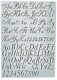 Dutch Doobadoo 470.455.002 Schablone Art A4 Buchstaben 2