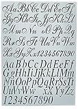 Dutch Doobadoo 470.455.002 Schablone Art A4 Buchstaben 2