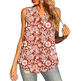 XTBFOOJ Blusen Damen Tunikakleider Blumen Blusen Tun Schulterfrei Baby Oberteile Hemdbluse Grau Topspin 4 Schwarze Blusen Ele Tunika WeißE Blusen Sommer Tankini Oberteile Push Up