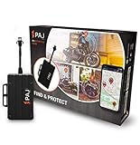 PAJ GPS Motorcycle Finder - GPS-Tracker Auto, Motorrad, Fahrzeuge und LKW´s, Motorrad-Peilsender als Diebstahlschutz - Direktanschluss KFZ-Batterie 9-75V