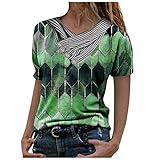 BSWFA Damen Hemd Damen Strickjacke Damen lang Weihnachten Cardigan rückseitendruck Langarm Bedruckt Outwear mit offener vorderseite knopf elch Cardigan weihnacht(#NHD-A10 Damen Tops, S)