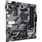 ASUS Prime A520M-A/CSM Desktop Motherboard (AMD Chipsatz, Sockel AM4-128 GB DDR4 SDRAM Maximum RAM, UDIMM, DIMM, 4 x Speicherplätze, Gigabit Ethernet, 4 x USB 3.1 Port, HDMI, DVI, 1 x RJ-45)